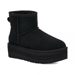 UGG Black Classic Mini Platform Boot